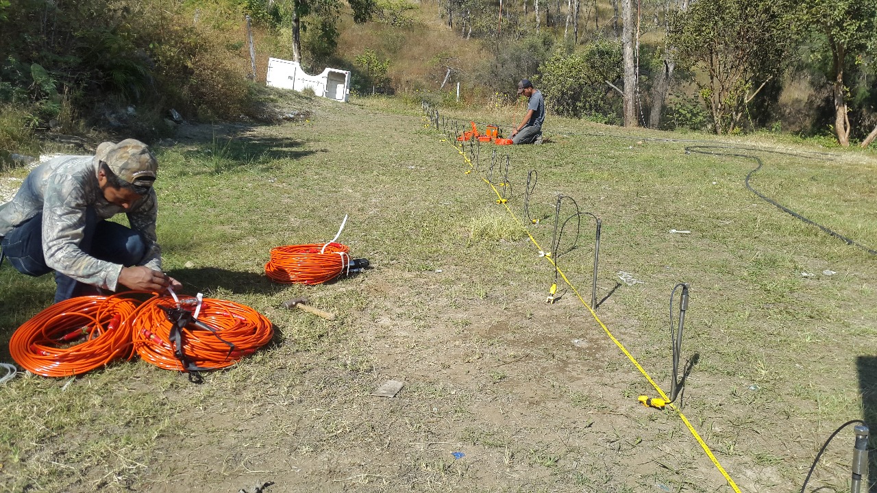 Sistema LanGeo de tomografía eléctrica en campo